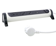 LEGRAND Przedłużacz ochronny - 3 gniazda, USB, USB-C, 1,5m 49417 - 1047768 - zdjęcie 3